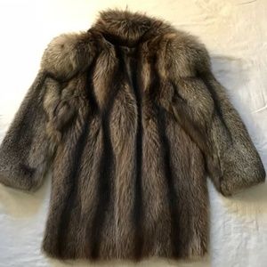 Fur coat
